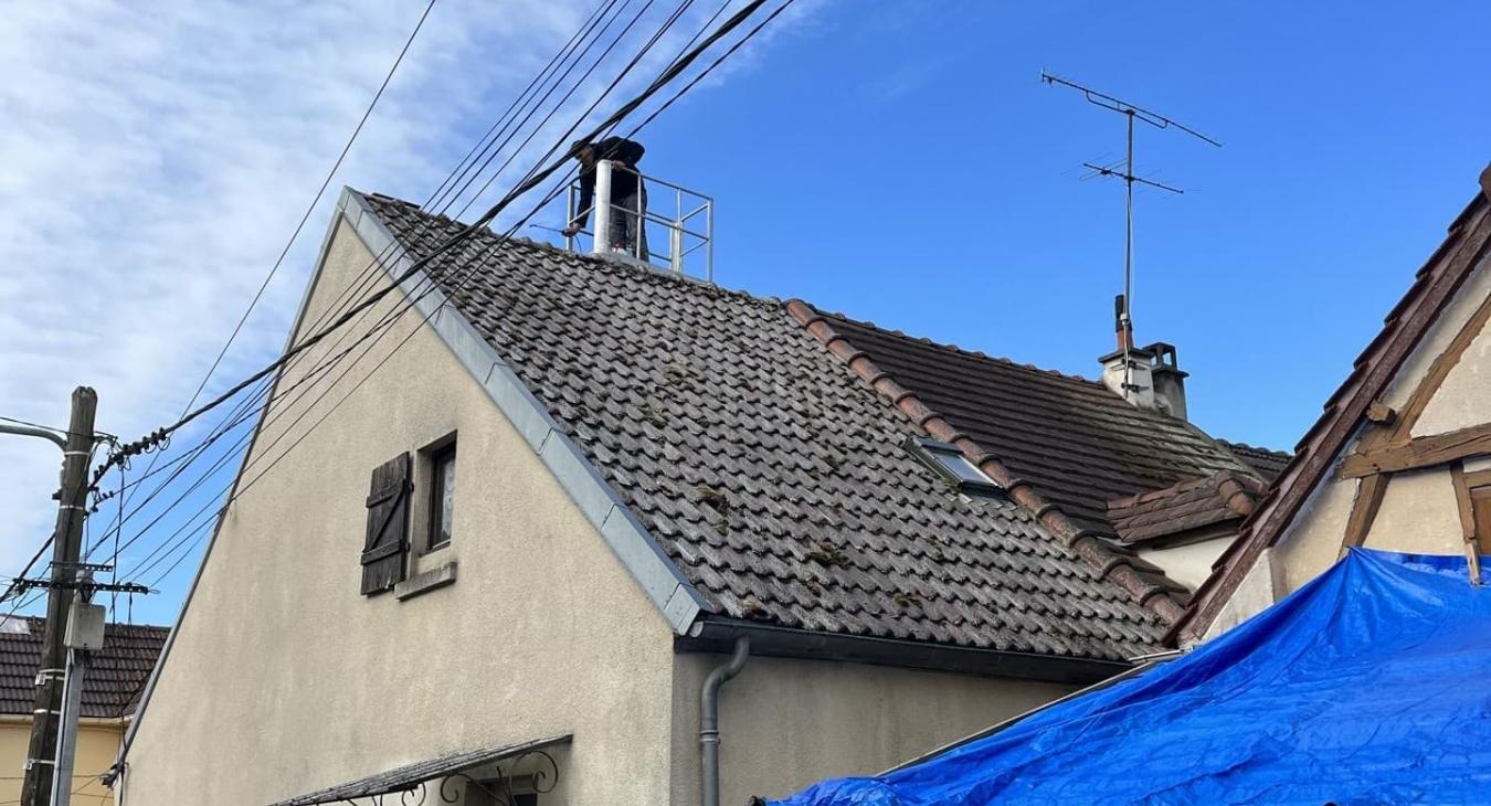 Nettoyage de toiture